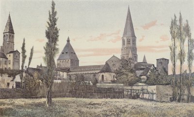 Le Dorat, Chiesa, Insieme sud da French Photographer