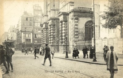 Le Havre, Rue de Paris da French Photographer