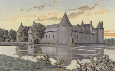 Le Plessis-Bourre, Castello, Insieme S O da French Photographer
