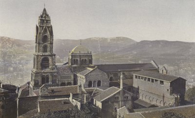Le Puy, cattedrale e chiostro, insieme sud da French Photographer