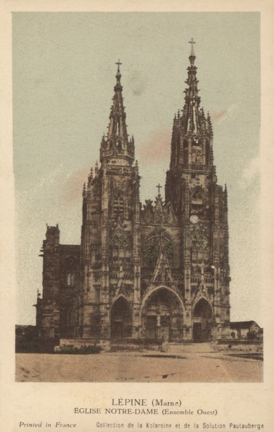 Lepine, Chiesa Notre Dame da French Photographer