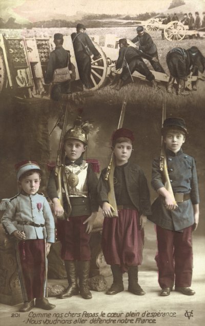 Come i nostri cari padri, con il cuore pieno di speranza, vogliamo andare a difendere la nostra Francia da French Photographer