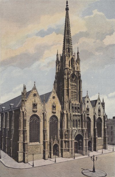 Lille, Facciata O della Chiesa di Saint-Maurice da French Photographer