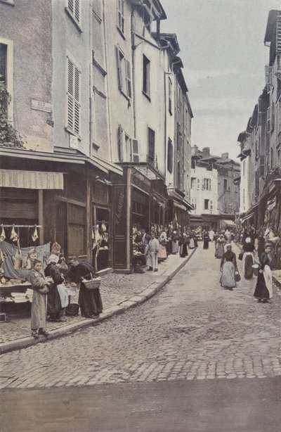 Limoges, Rue de la Boucherie (Parte bassa) da French Photographer