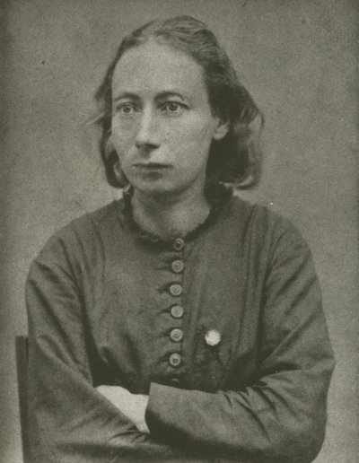 Louise Michel, Comune di Parigi (foto b/n) da French Photographer