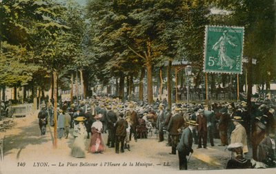 Lione, La Place Bellecour all
