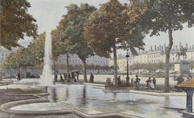 Lione, Place Bellecour da French Photographer