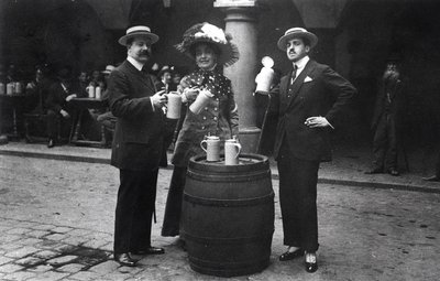 Madeleine Lemaire (1845-1928) e Reynaldo Hahn (1875-1947) da French Photographer
