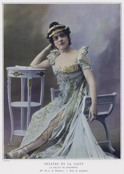 Marie-Louise de Miramon come Josephine in Le Billet de Josephine da French Photographer