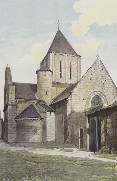 Marnes, Chiesa, Insieme N O da French Photographer