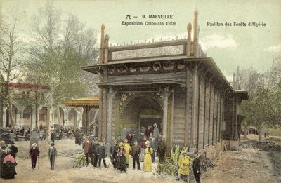 Marsiglia, Esposizione Coloniale 1906, Padiglione delle Foreste d