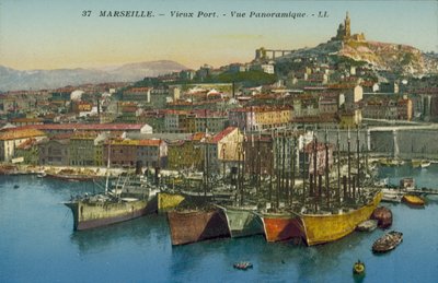 Marsiglia: Vieux Port, Vista Panoramica da French Photographer