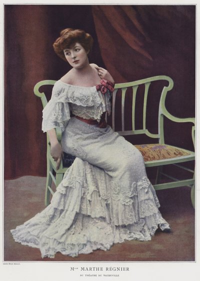 Marthe Regnier, attrice francese da French Photographer