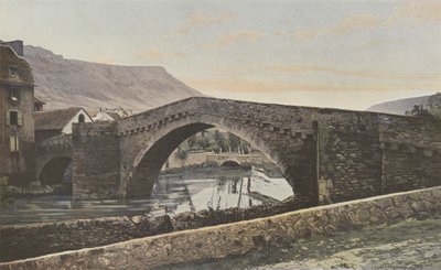 Mende, Ponte di Notre-Dame, sul Lot da French Photographer