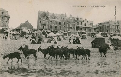 Mers - una parte della spiaggia da French Photographer