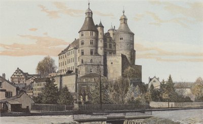 Montbeliard, Vista del castello da French Photographer