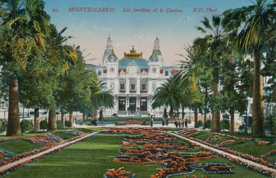 Monte-Carlo. I giardini e il casinò da French Photographer