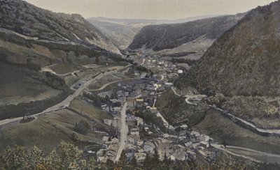 Morez, Vista generale presa al N da French Photographer