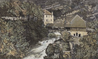 Moulin alla sorgente della Loue da French Photographer