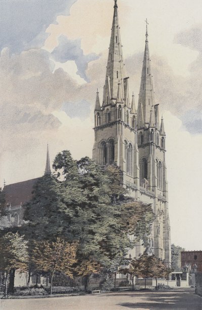 Moulins, Cattedrale, Facciata ovest da French Photographer