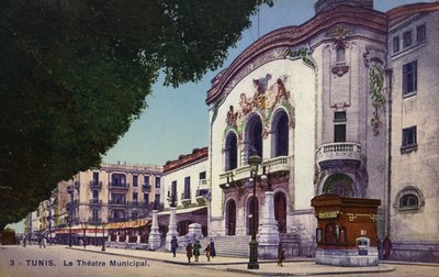 Teatro Municipale, Tunisi, Tunisia da French Photographer