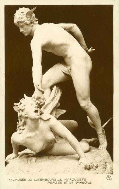 Museo del Lussemburgo, L Marqueste Perseo e la Gorgone da French Photographer