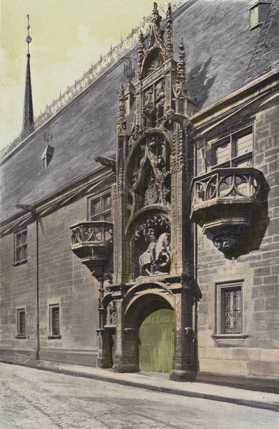 Nancy, Palazzo Ducale, Portale d