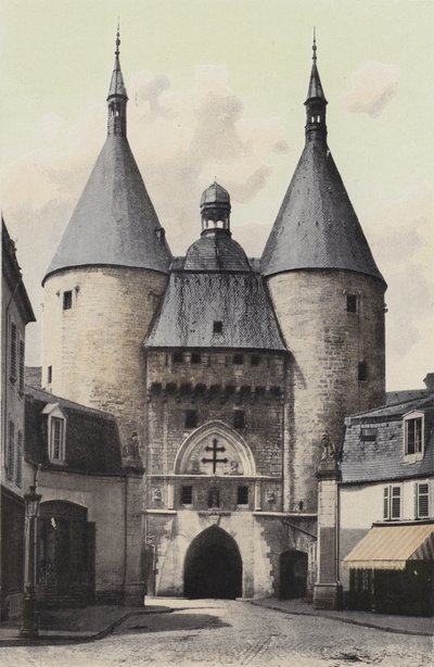 Nancy, Porta della Graffe, lato interno della città da French Photographer
