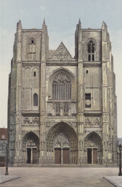 Nantes, Cattedrale, Facciata O da French Photographer