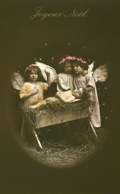 Cartolina di Natale della Natività da French Photographer
