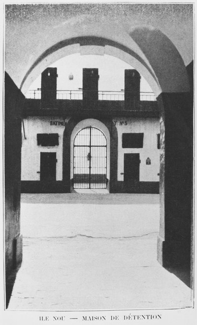 Nuova Caledonia, Isola di Nou, Casa di Detenzione, da La Depeche Coloniale, 1903 da French Photographer