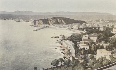 Nizza, Vista generale, presa dalla strada di Villefranche da French Photographer