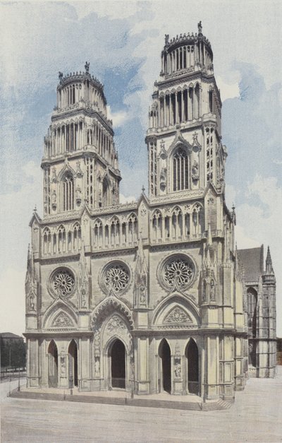 Orleans, Cattedrale di Santa Croce, Facciata ovest da French Photographer