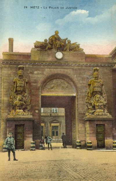 Palazzo di Giustizia, Metz da French Photographer