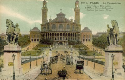 Palais du Trocadero, Parigi, inizio XX secolo da French Photographer