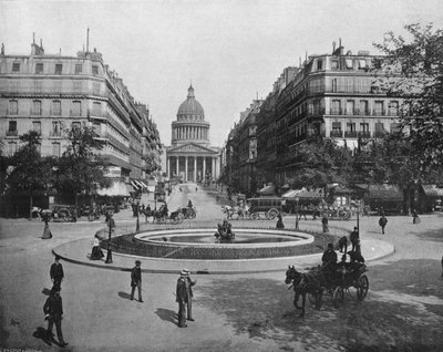 Parigi - La Place Medicis, La Rue Soufflot e il Pantheon da French Photographer