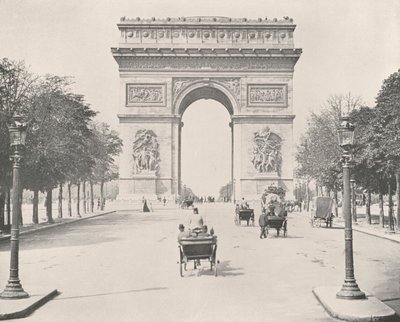 Parigi: Arco di Trionfo, da Est da French Photographer