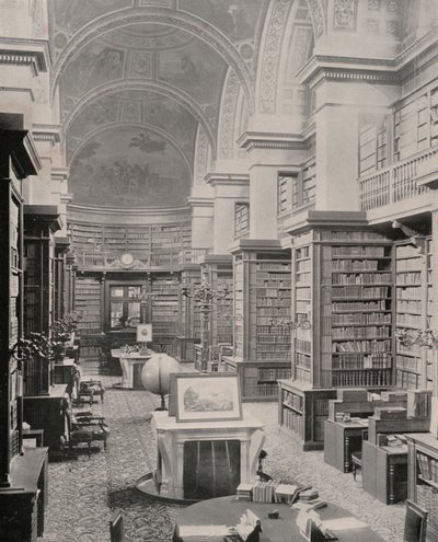 Parigi: Biblioteca della Camera dei Deputati da French Photographer