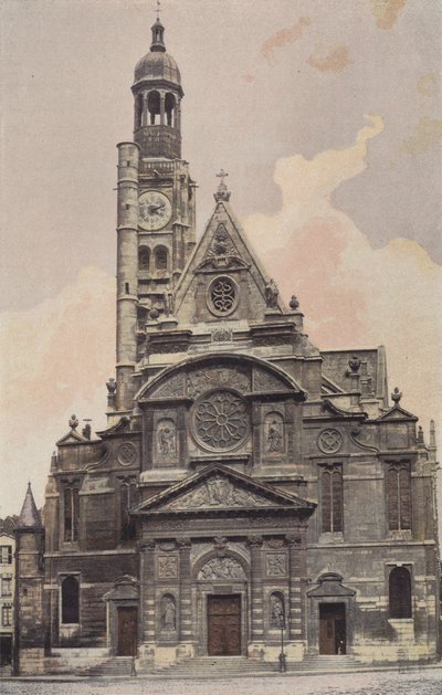 Parigi, Chiesa di Saint-Etienne-du-Mont, Facciata ovest da French Photographer