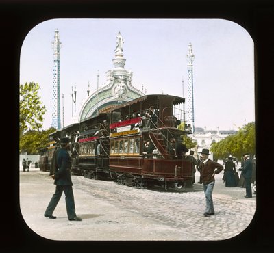 Esposizione di Parigi: ingresso principale, 1900 da French Photographer