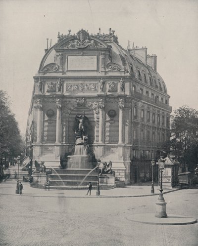 Parigi: Fontana di St Michel da French Photographer