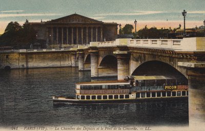 Parigi, La Camera dei Deputati e Il Ponte della Concordia da French Photographer