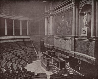 Parigi: Sala legislativa, Camera dei Deputati da French Photographer