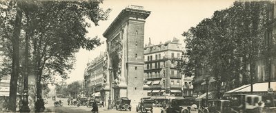 Parigi, Prospettiva dei Grandi Boulevards, La Porta St-Denis da French Photographer