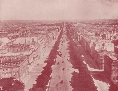 Parigi: Prospettiva degli Champs Elysees da French Photographer