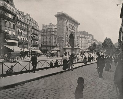 Parigi: Porta St Denis, ora di pranzo da French Photographer