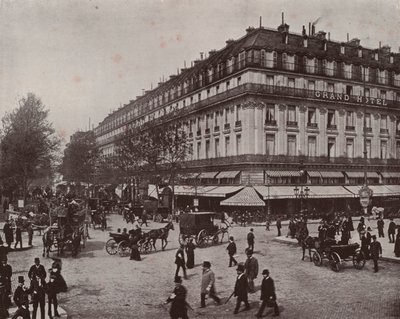 Parigi: Grand Hotel e Cafe de la Paix da French Photographer