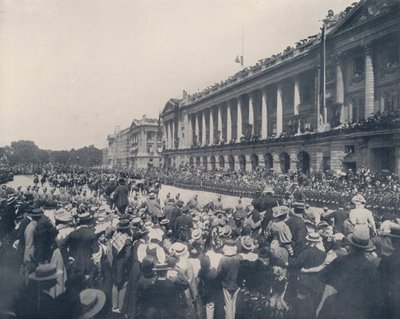 Parigi: Lo staff del Governatore Militare nella processione funebre da French Photographer