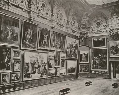 Parigi: La Nuova Galleria Francese, Museo del Louvre da French Photographer