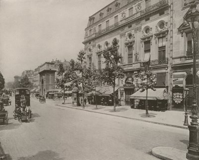 Parigi: Teatro della Rinascenza e Porta St Martin da French Photographer
